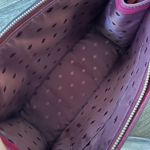Kate Spade Burgundy Satchel - Picture 4 of 6
